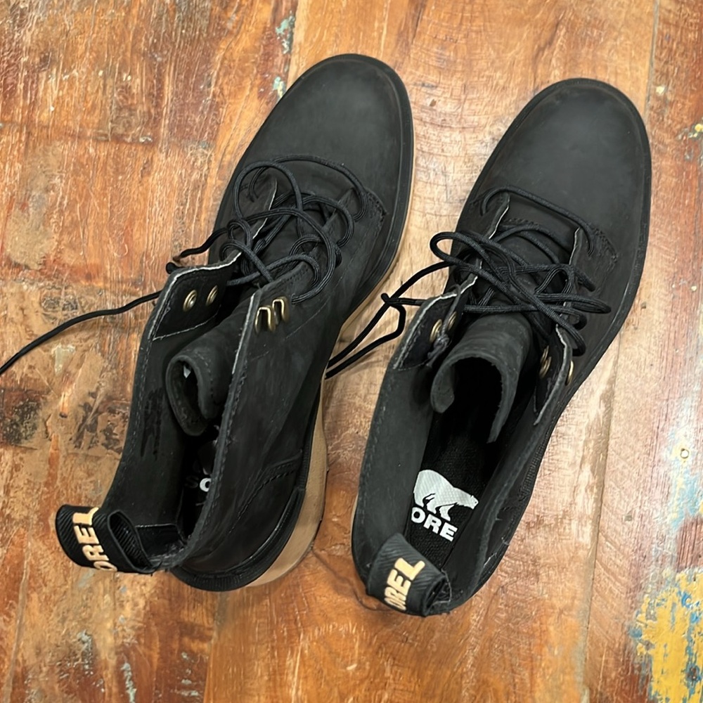 New Sorel High Line Heel Lace Up Boot - Picture 3 of 6